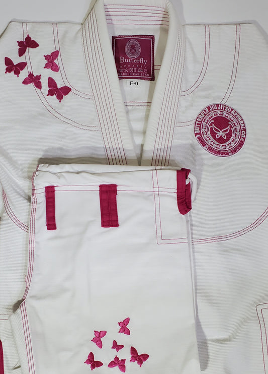 Women's Metamorphasis Competition Gi (White/Pink)